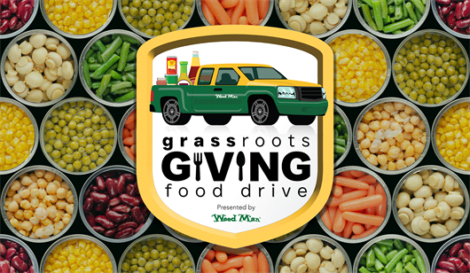 Grassroots Giving Food Drive Benefits Meridian Food Bank